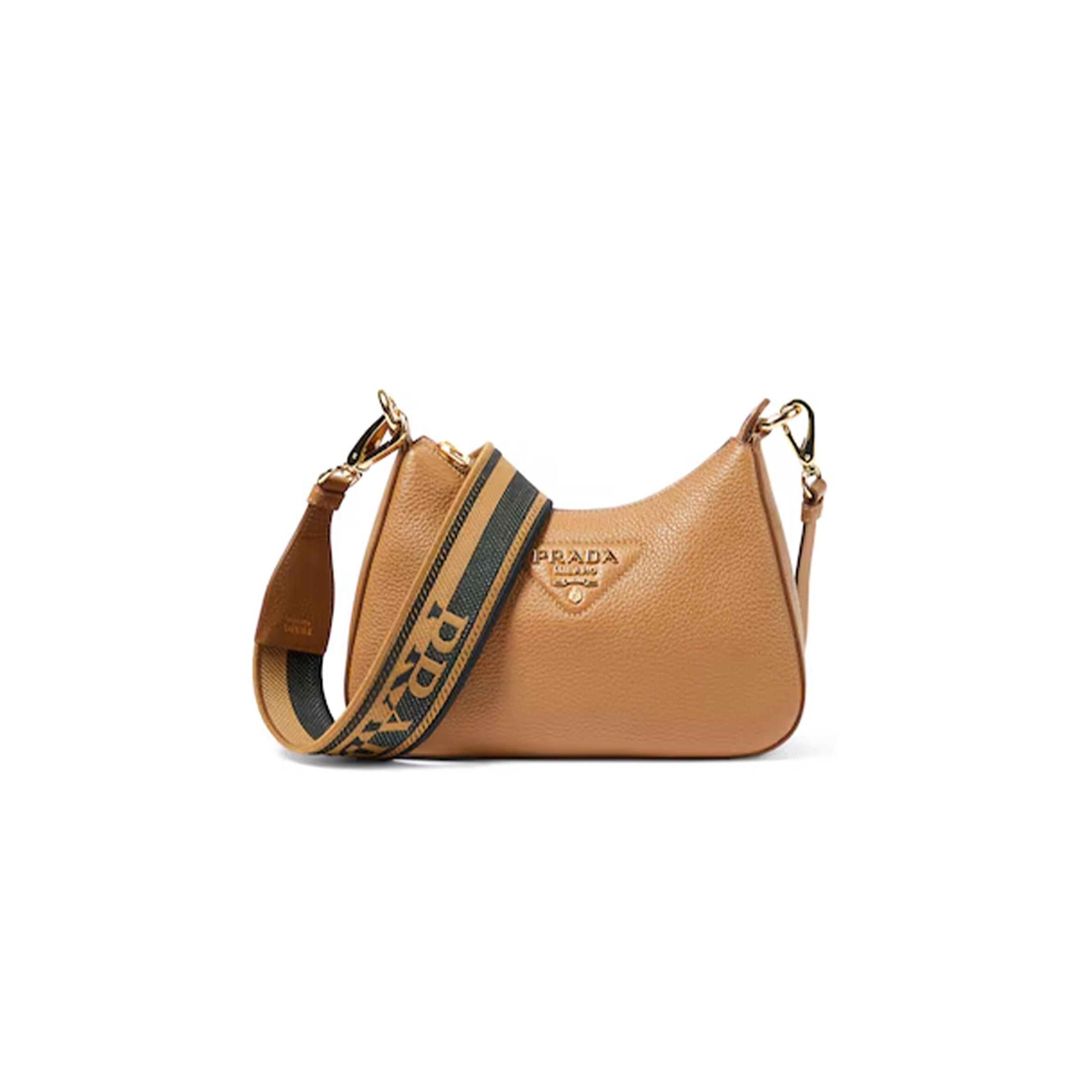 PRADA SHOULDER BAG IN LEATHER 1BH193  (24*18*6cm)